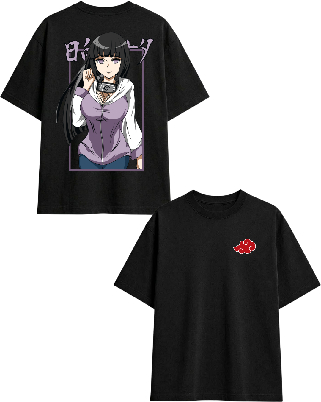 camisa oversize de naruto