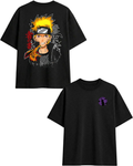 camisa oversize de naruto