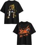 camisa oversize de dragon ball