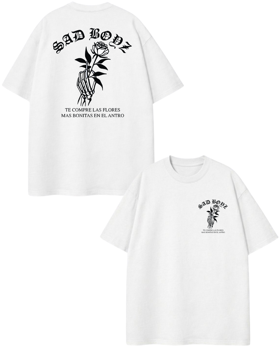camisa oversize de sad boyz