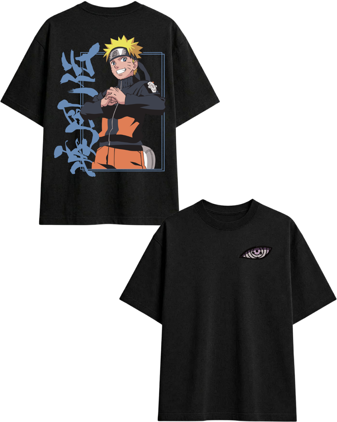 camisa overside de naruto